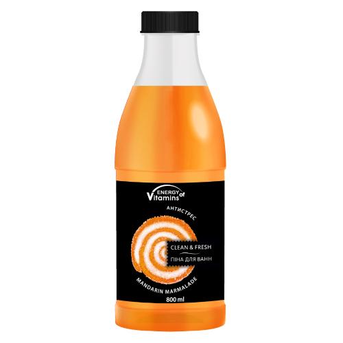 Miniaturka artykułu - ENERGY OF VITAMINS Pianka do kąpieli Mandarin Marmalade, 800ml
