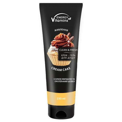 Miniaturka artykułu - ENERGY OF VITAMINS Żel pod prysznic Cream Cake, 230ml