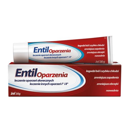 Miniaturka artykułu - ENTIL Żel na oparzenia - 30 g