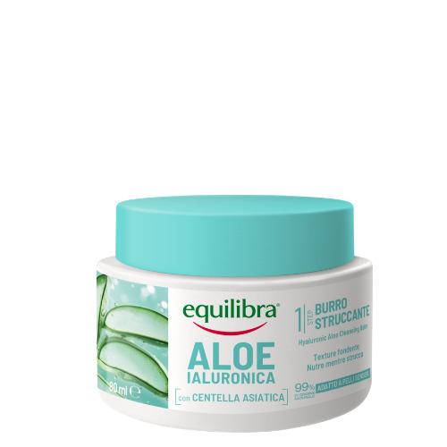 Miniaturka artykułu - Equilibra Masełko oczyszczające z aloesem i kwasem hialuronowym, 80 ml &nbsp;