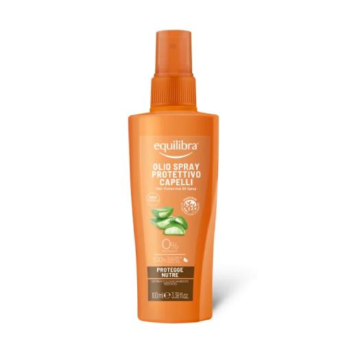 Miniaturka artykułu - EQUILIBRA OLIO Spray Ochronny olejek do włos&oacute;w, 100ml