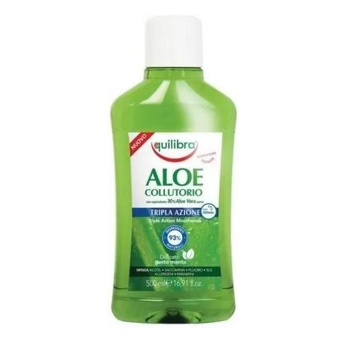 Miniaturka artykułu - Equilibra Płyn do płukania jamy ustnej Triple , 500 ml