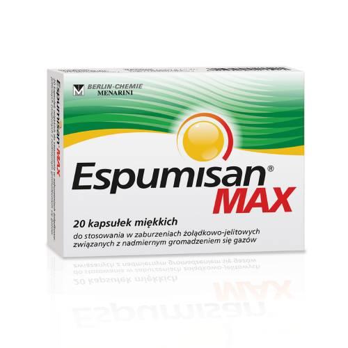 Zdjęcie produktu - Espumisan MAX, 20 kaps.