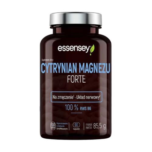 Miniaturka artykułu - Essensey Cytrynian magnezu Forte, 90 kaps.