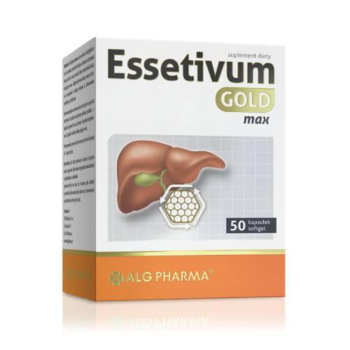 Miniaturka artykułu - Essetivum Gold Max, 50 kaps.
