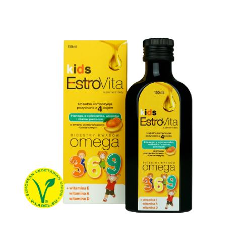 Miniaturka artykułu - EstroVita kids Banan-Pomarańcza ,150ml