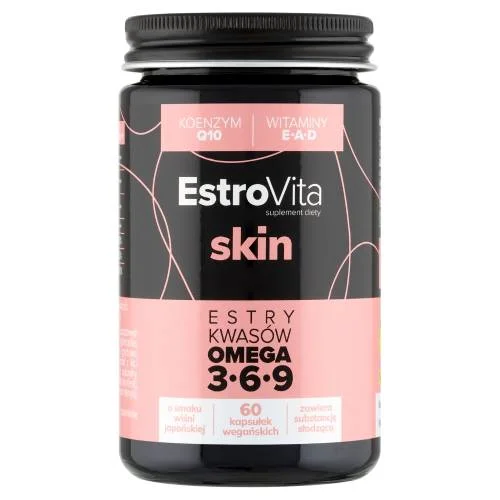 Miniaturka artykułu - EstroVita Skin Sakura, 60 kapsułek