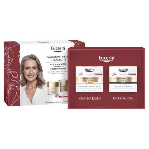 Miniaturka artykułu - Eucerin Hyaluron-Filler + Elasticity Zestaw prezentowy: kosmetyki dla cery dojrzałej