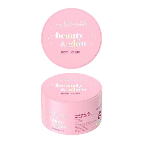 Miniaturka artykułu - EVELINE Beauty & Glow Ujędrniające masło do ciała, 200 ml