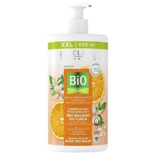 Eveline Bio Organic balsam do ciała ujędrniający i wygładzający z kwiatem pomarańczy dla kobiet, 650 ml