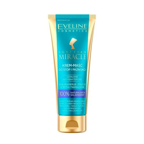 Miniaturka artykułu - EVELINE Egyptian Miracle Krem-maść do st&oacute;p i paznokci, 50 ml
