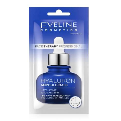 Miniaturka artykułu - EVELINE Hyaluron Face Therapy Professional Maska-ampułka do twarzy kwas hialuronowy, 8ml