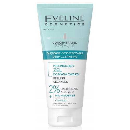 Miniaturka artykułu - Eveline Głębokie Oczyszczanie Peelingujący żel do mycia twarzy, 150 ml