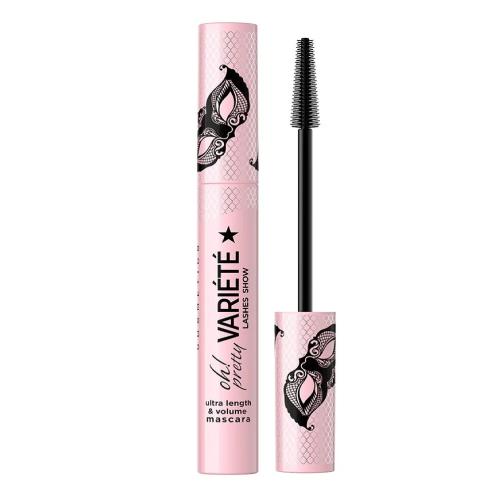 Miniaturka artykułu - EVELINE Maskara wydłużająca i zwiększająca objętość VARIETE Oh pretty, 10ml