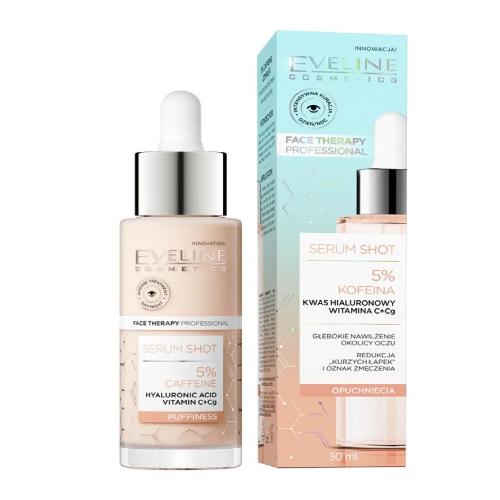 Miniaturka artykułu - EVELINE SERUM SHOT Kuracja do sk&oacute;ry wok&oacute;ł oczu 5% KOFEINA, 30ml