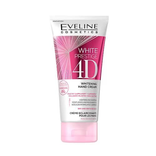 Miniaturka artykułu - EVELINE White Prestige 4D Wybielający krem do rąk, 100ml