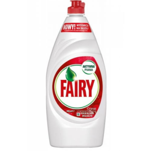 FAIRY Płyn do mycia naczyń Granat z Czerwoną Pomrańczą - 900 ml USZKODZONE / USZKODZONA ETYKIETA