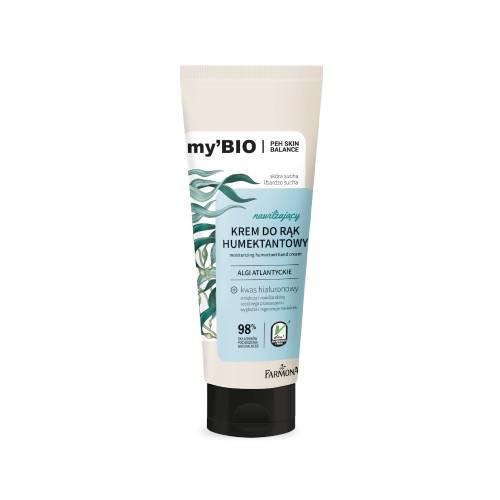 Miniaturka artykułu - FARMONA my'BIO Krem do rąk nawilżający - humektantowy, 100ml