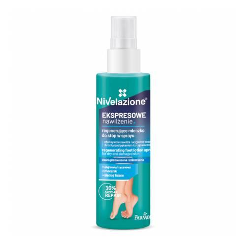 Miniaturka artykułu - FARMONA NIVELAZIONE Regenerujące mleczko do st&oacute;p w sprayu, 100 ml