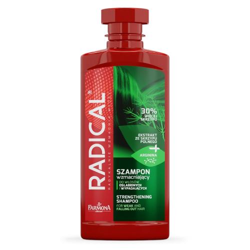 Miniaturka artykułu - FARMONA RADICAL Szampon wzmacniający do włos&oacute;w słabych i wypadających, 400ml