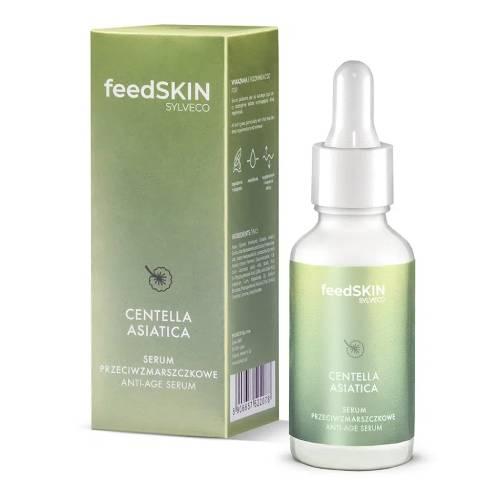 Miniaturka artykułu - FEEDSKIN Centella Asiatica Przeciwzmarszczkowe serum z wąkrotą azjatycką, 30 ml