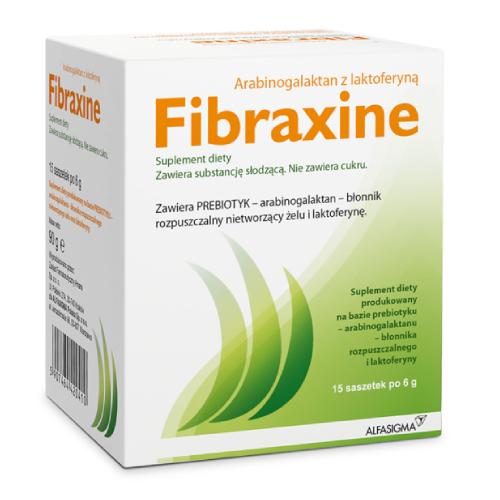 Miniaturka artykułu - Fibraxine, 15 saszetek