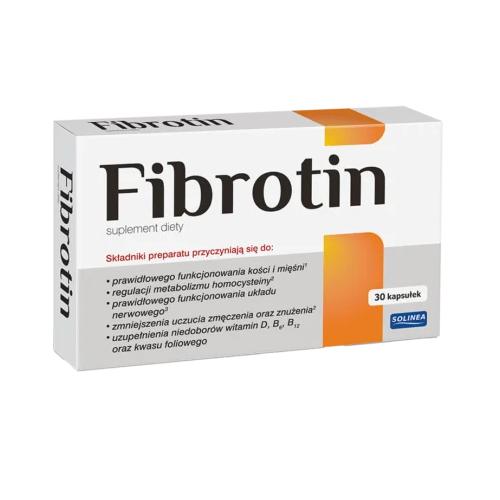 Miniaturka artykułu - Fibrotin, 30 kapsułek