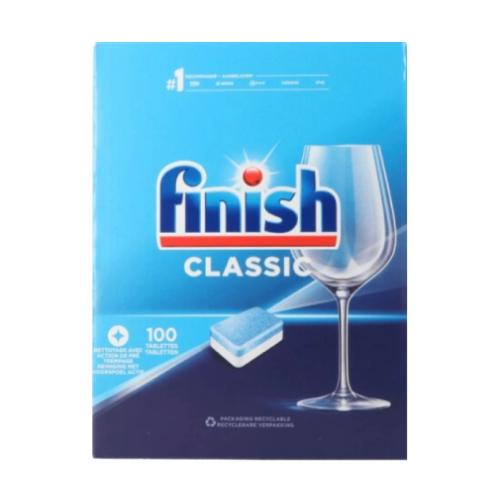 Miniaturka artykułu - FINISH Classic Tabletki do zmywarki, 100szt.