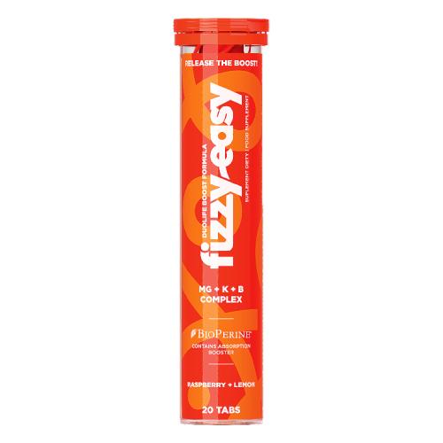 Miniaturka artykułu - DuoLife Boost Formula Fizzy Easy MG+K+B Complex, 20 tabletek musujących