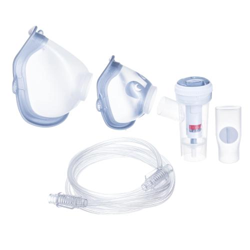 Miniaturka artykułu - FLAEM 4Neb Zestaw do nebulizacji: Nebulizator RF9, ustnik, maska dla dorosłych, maska dla dzieci, przew&oacute;d