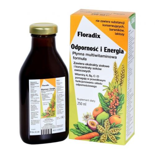 Miniaturka artykułu - Floradix Odporność płyn doustny- 250 ml