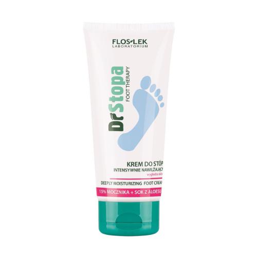Miniaturka artykułu - FLOS-LEK Dr Stopa Krem do st&oacute;p intensywnie nawilżający, 100ml