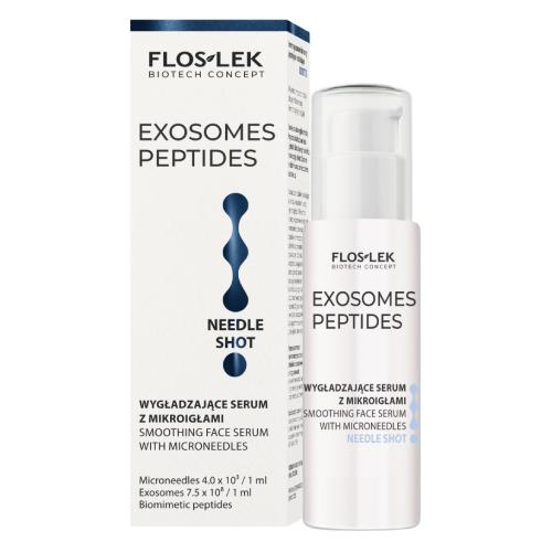 Miniaturka artykułu - Flos-Lek Exosomes Peptides Wygładzające serum do twarzy z mikroigłami Needle Shot, 30 ml