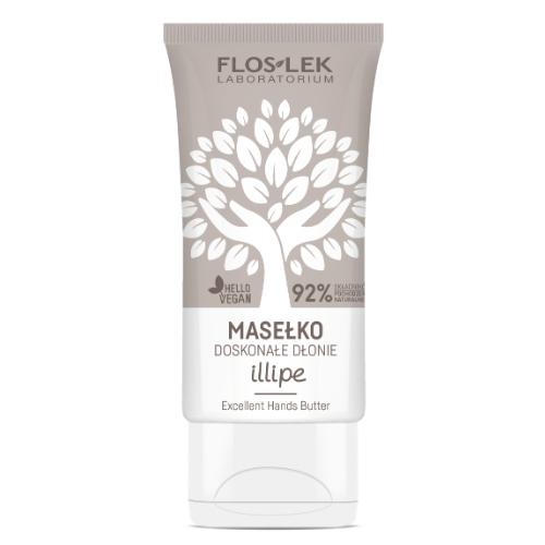 Miniaturka artykułu - FLOS-LEK Masełko do rąk Doskonałe dłonie - masło illipe, 50ml