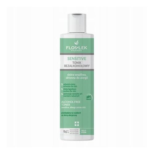 Miniaturka artykułu - FLOS-LEK Sensitive Tonik bezalkoholowy do sk&oacute;ry wrażliwej, 225ml