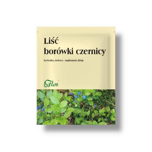 FLOS Liść Bor&oacute;wki Czernicy, 50 g