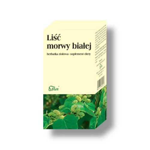 FLOS Liść morwy białej Herbatka ziołowa, 20 saszetek