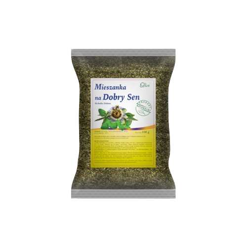 Miniaturka artykułu - FLOS Mieszanka ziołowa na dobry sen, 100 g