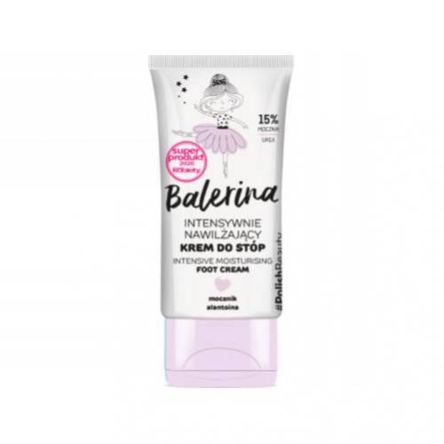Miniaturka artykułu - FLOS-LEK Balerina Intensywnie nawilżający krem do st&oacute;p, 50ml