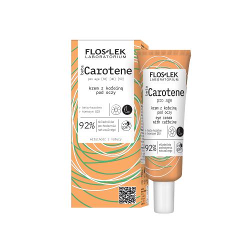 Miniaturka artykułu - FLOS-LEK Krem pod oczy z kofeiną, 30ml