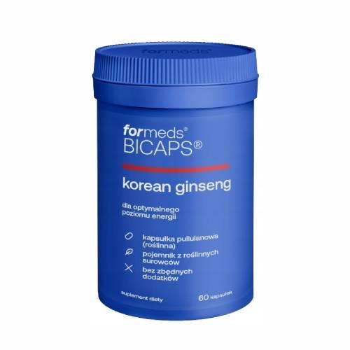 Miniaturka artykułu - FORMEDS Bicaps KOREAN GINSENG, 60 kaps.