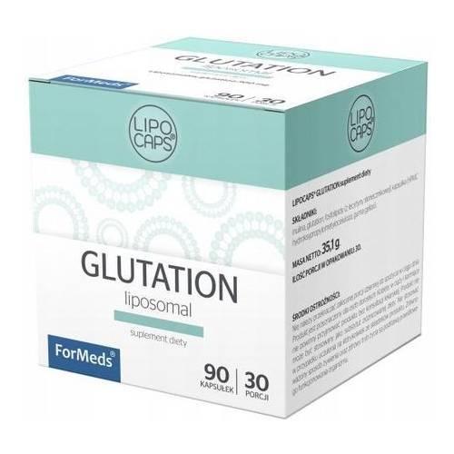 Miniaturka artykułu - FORMEDS Lipocaps Glutation, 90 kaps.