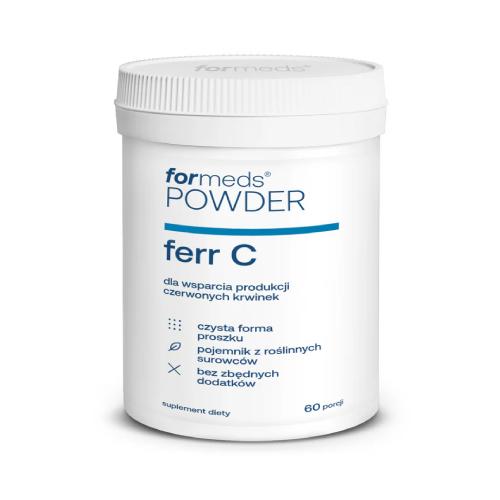 Miniaturka artykułu - FORMEDS Powder FERR C, 60 porcji 
