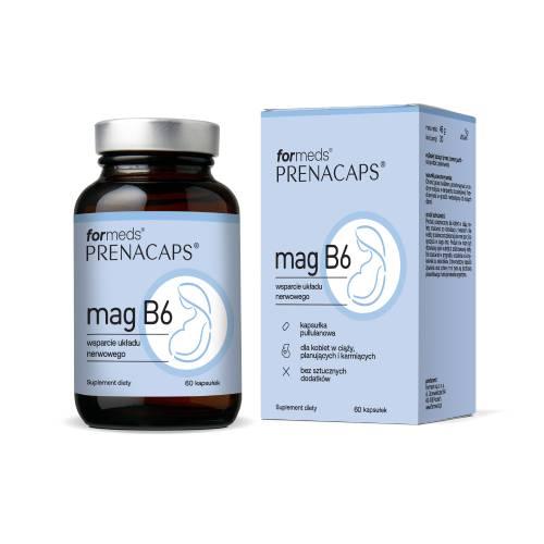 Miniaturka artykułu - FORMEDS PRENACAPS MAG B6, 60 kaps.