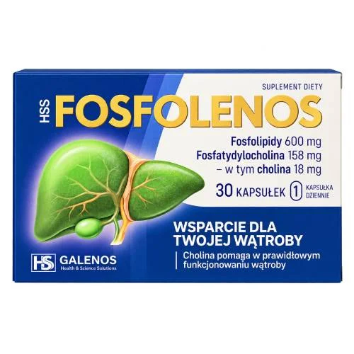 Miniaturka artykułu - Fosfolenos, 30 kaps.
