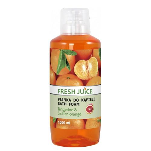 Miniaturka artykułu - FRESH JUICE Pianka do kąpieli - mandarynka & sycylijska pomarańcza, 1000ml
