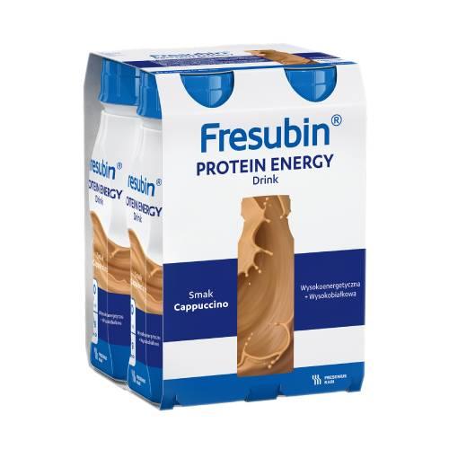 Miniaturka artykułu - Fresubin Protein Energy Drink smak cappuccino, 4 x 200 ml