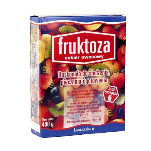 Miniaturka artykułu - Fruktoza, 400g