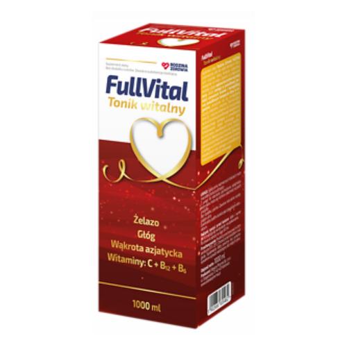 Miniaturka artykułu - Rodzina Zdrowia FullVital Tonik witalny, 1000 ml
