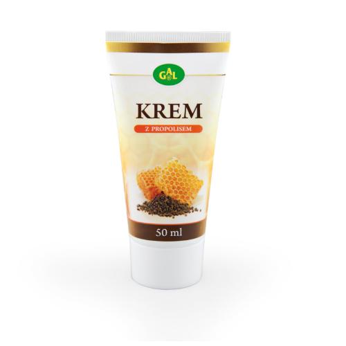 Miniaturka artykułu - GAL Krem p&oacute;łtłusty z propolisem- 50 ml